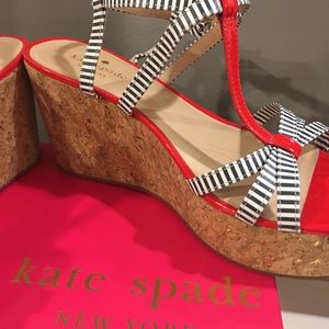 Kate Spade Cork Platform Summer Sandals